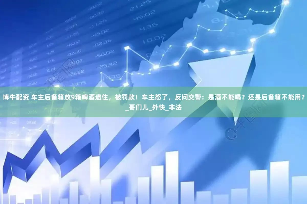 博牛配资 车主后备箱放9箱啤酒逮住，被罚款！车主怒了，反问交警：是酒不能喝？还是后备箱不能用？_哥们儿_外快_非法